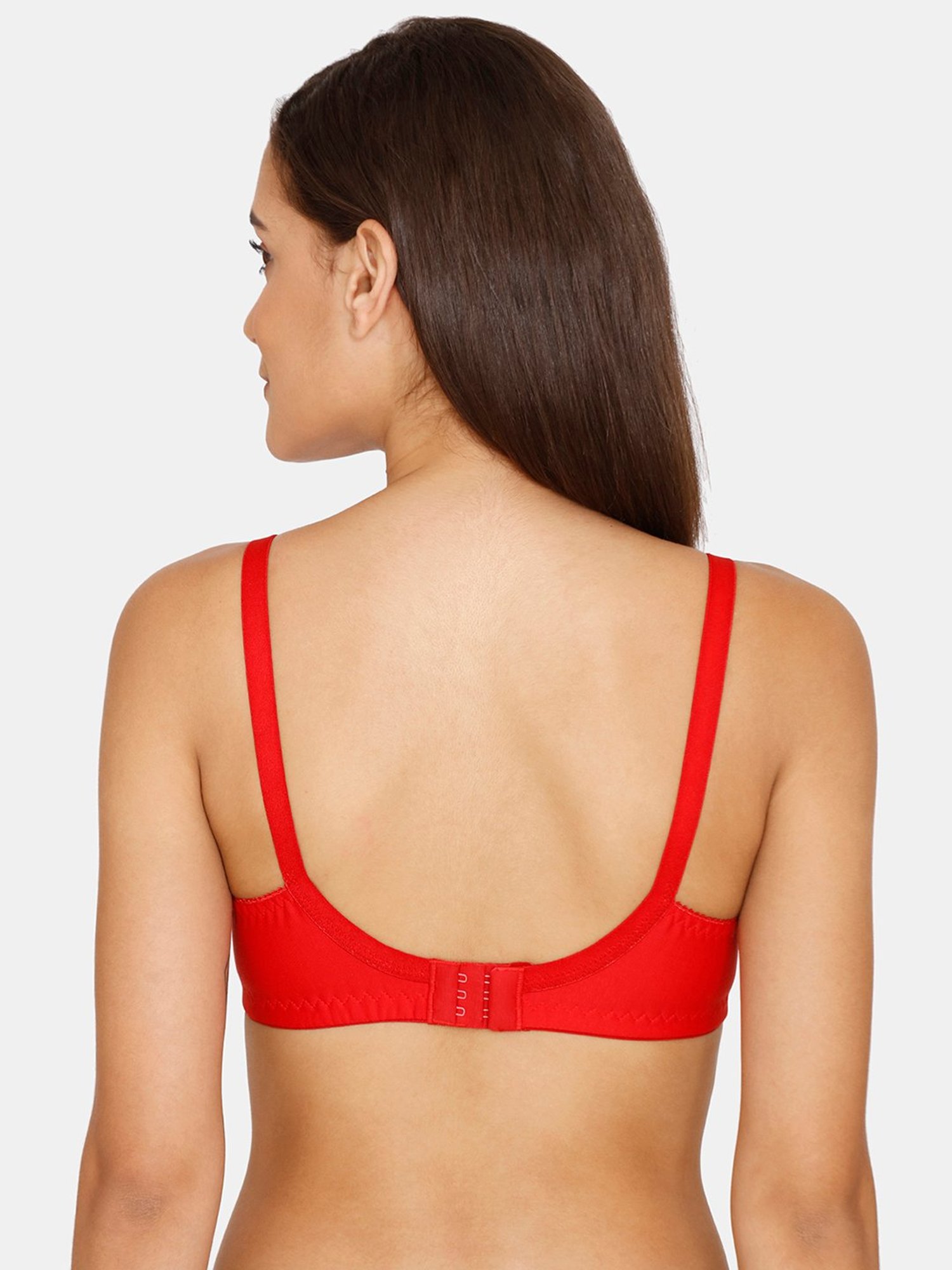 Coucou by Zivame Red Non-Wired Padded Bra