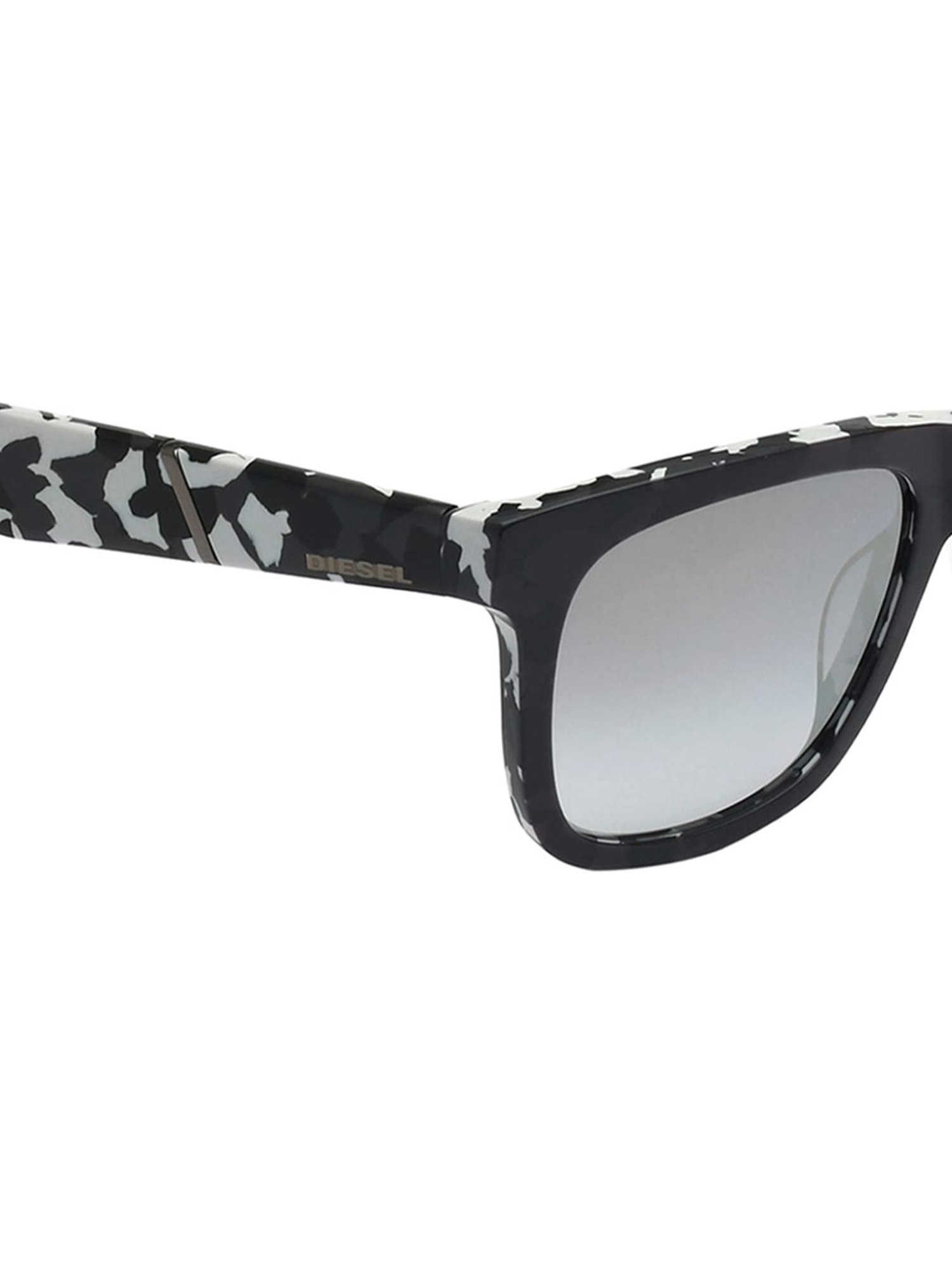 DIESEL Grey Square UV Protection Unisex Sunglasses