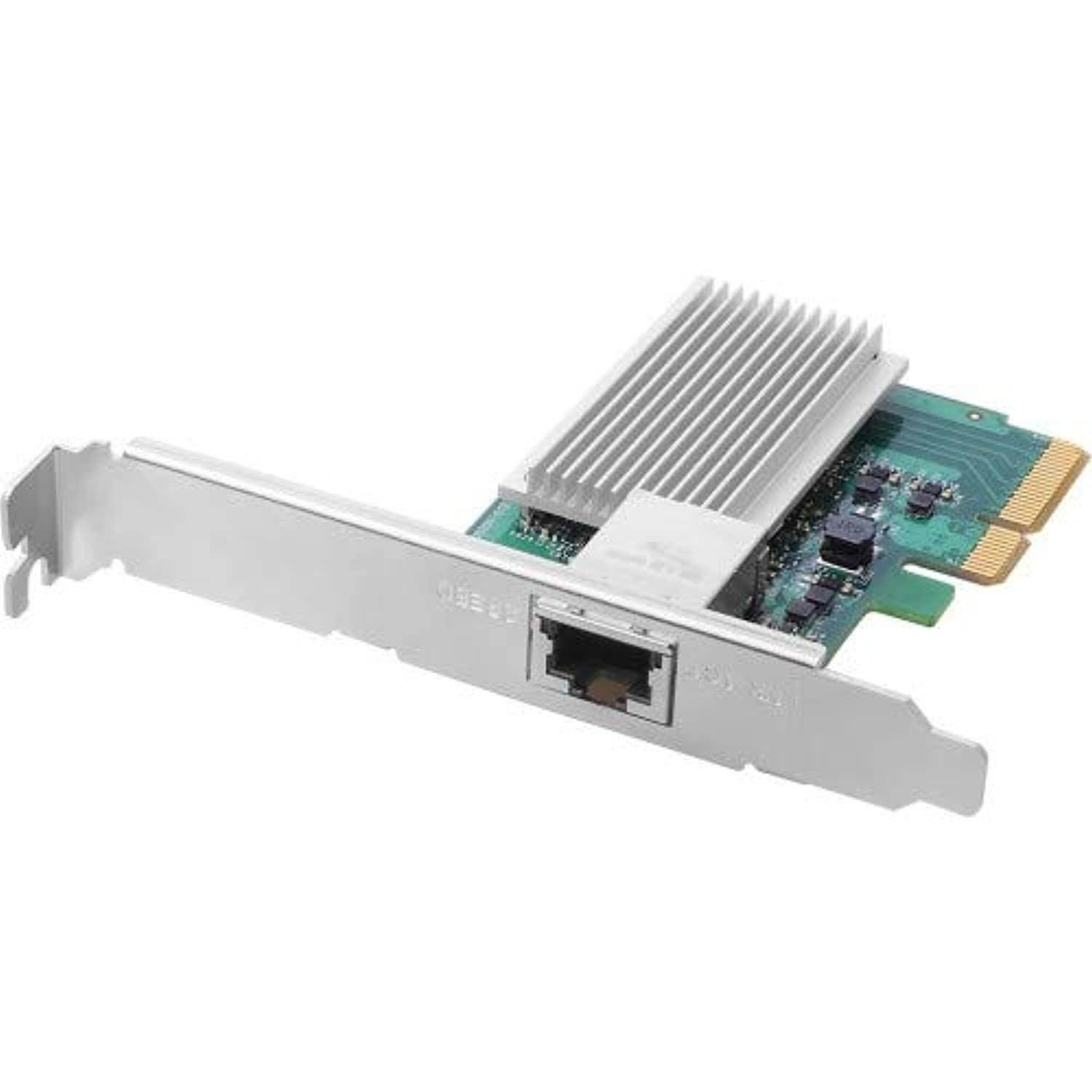 asustor as-t10g, 10gbase-t (rj45), single port 10gbe card, pci-e