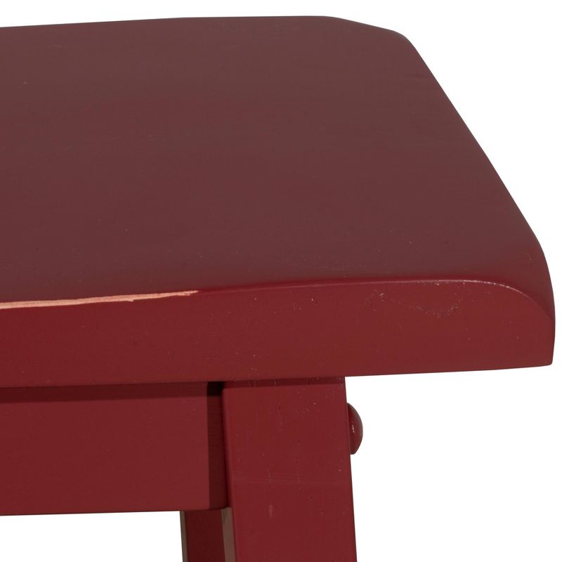 30" Morena Backless Barstool Red - Hillsdale Furniture