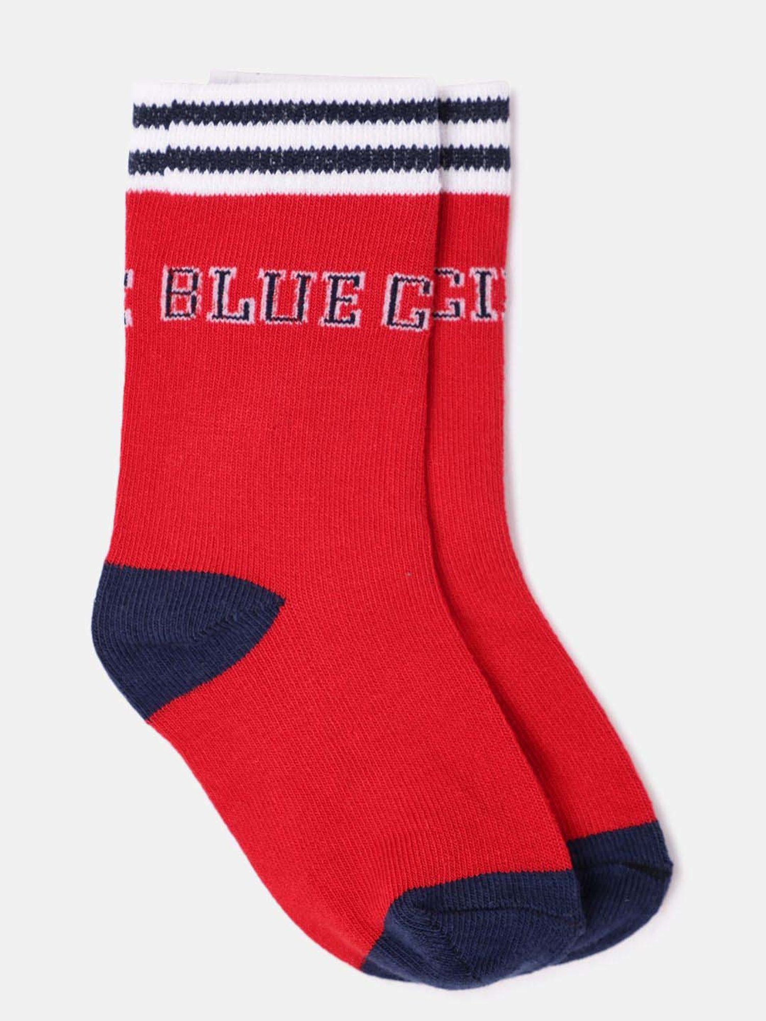 Skechers Crew Multicolor Printed Socks for Girls - Pack of 3