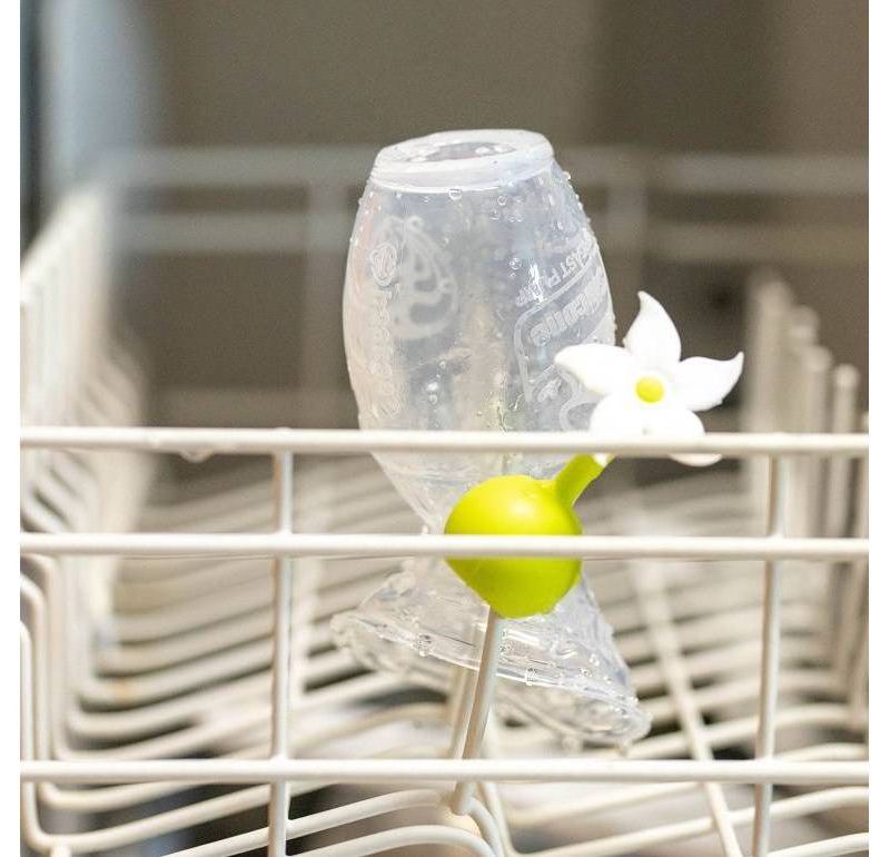 Haakaa Breast Pump without Suction Base and White Flower Stopper - 4oz