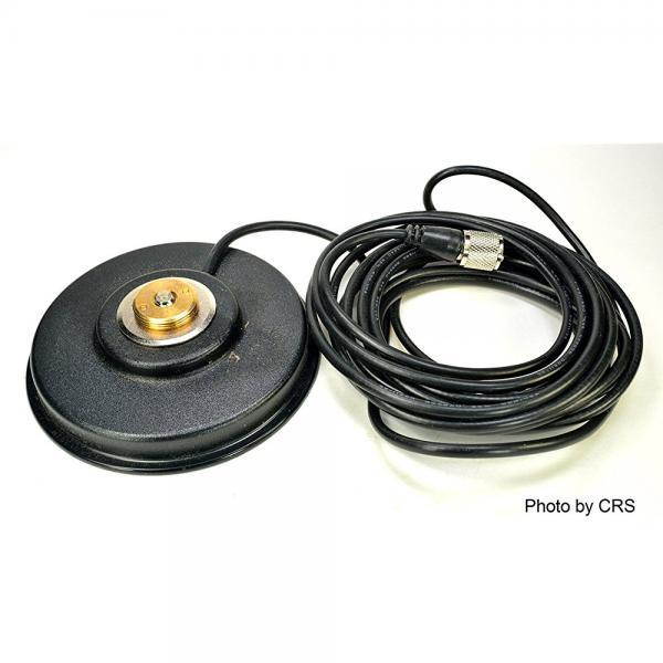 Workman PM5-NMO CB Radio Antenna Magnet Mount with PL-259 Plug & 16` Foot Coax