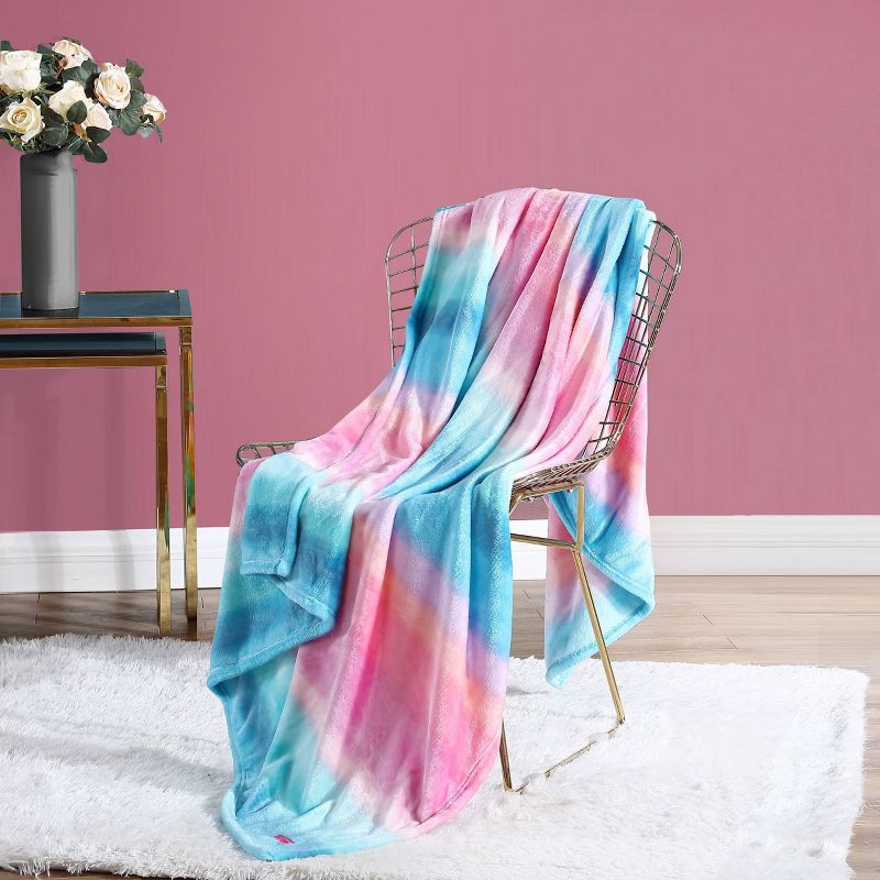 50"x70" Ombre Throw Blanket Pink - Betseyville