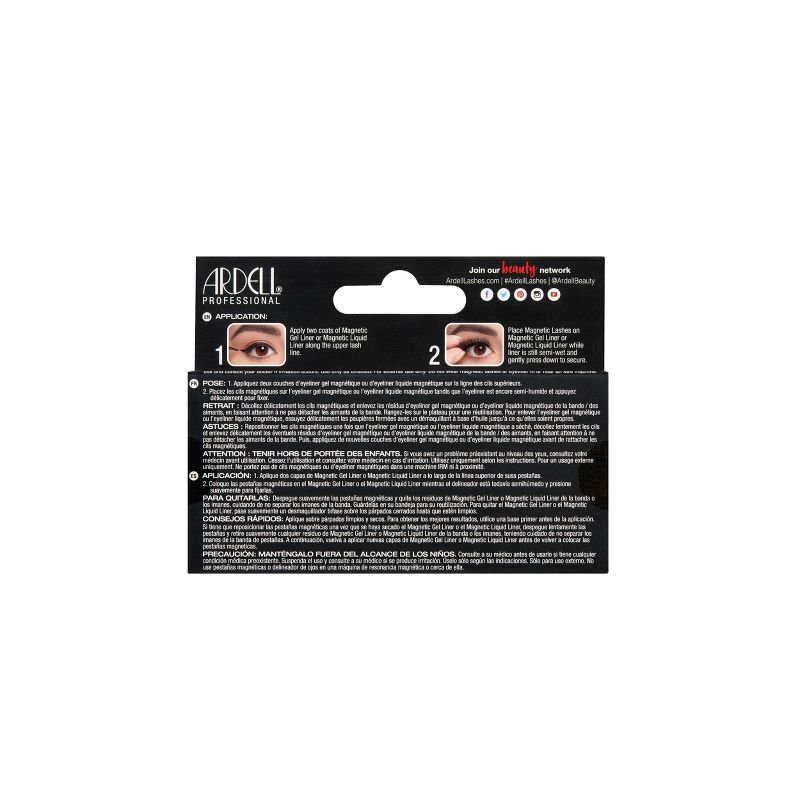 Ardell Faux Mink 817 Magnetic Lash - Black - 1pr