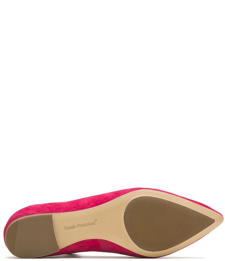 Hush Puppies Hazel Pointe Suede Loafers