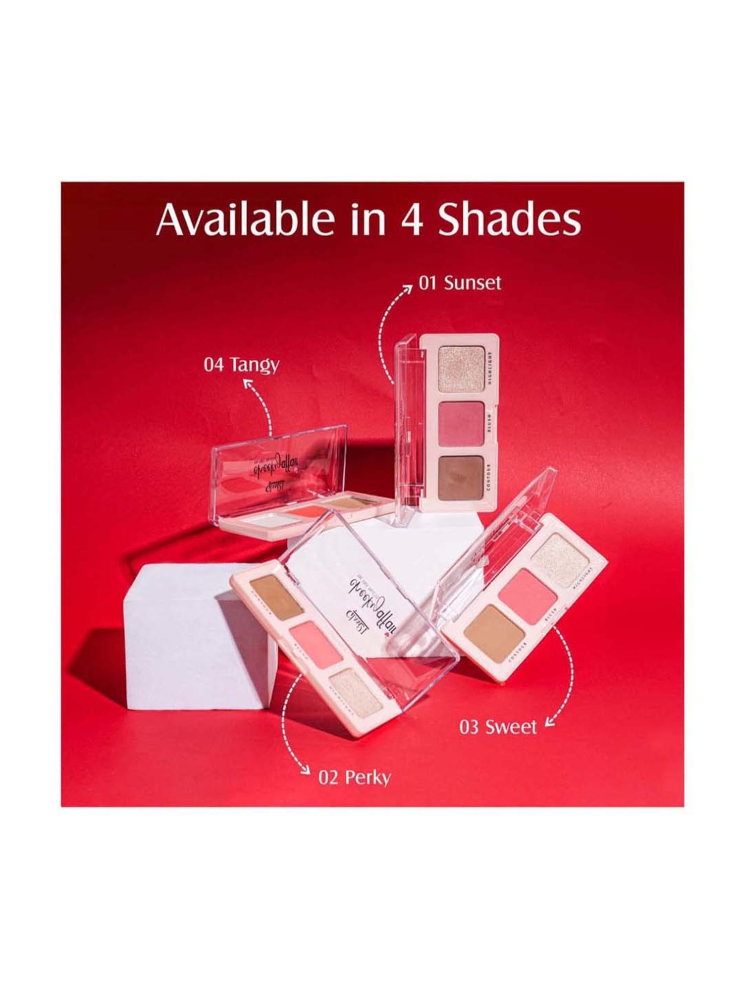 Revolution Pro Glam Mood Face Palette Medium