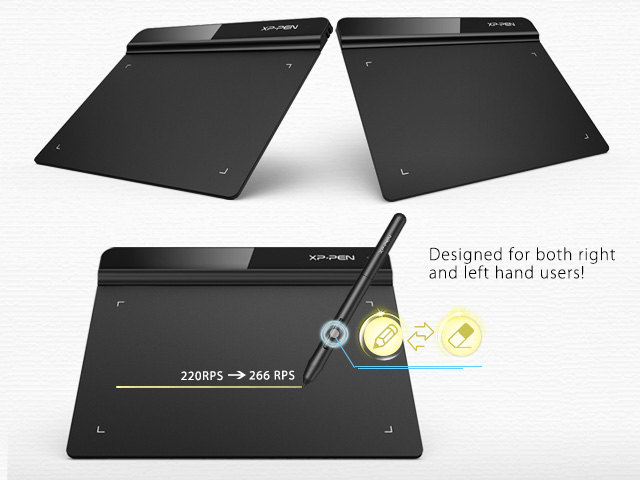 XP-Pen StarG640 6x4 Inch osu! Ultrathin Tablet Drawing Tablet Digital Graphics Tablet with Battery-free Stylus(8192 levels pressure)