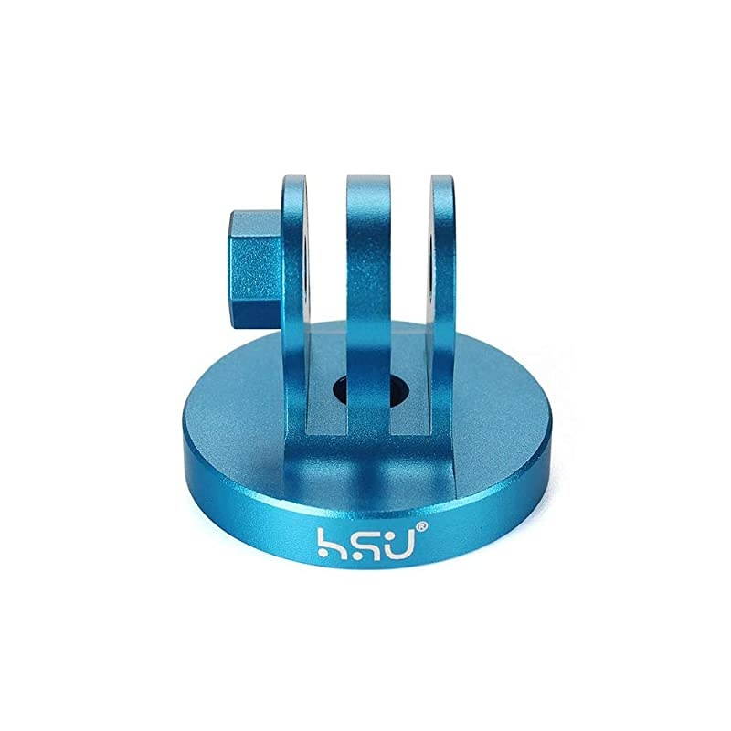 Alloy Metal GoPro TripodMonopod Mount with Thumbscrew for GoPro Session Hero 7 6 5 4 3+ 3 2 1 HD Blue
