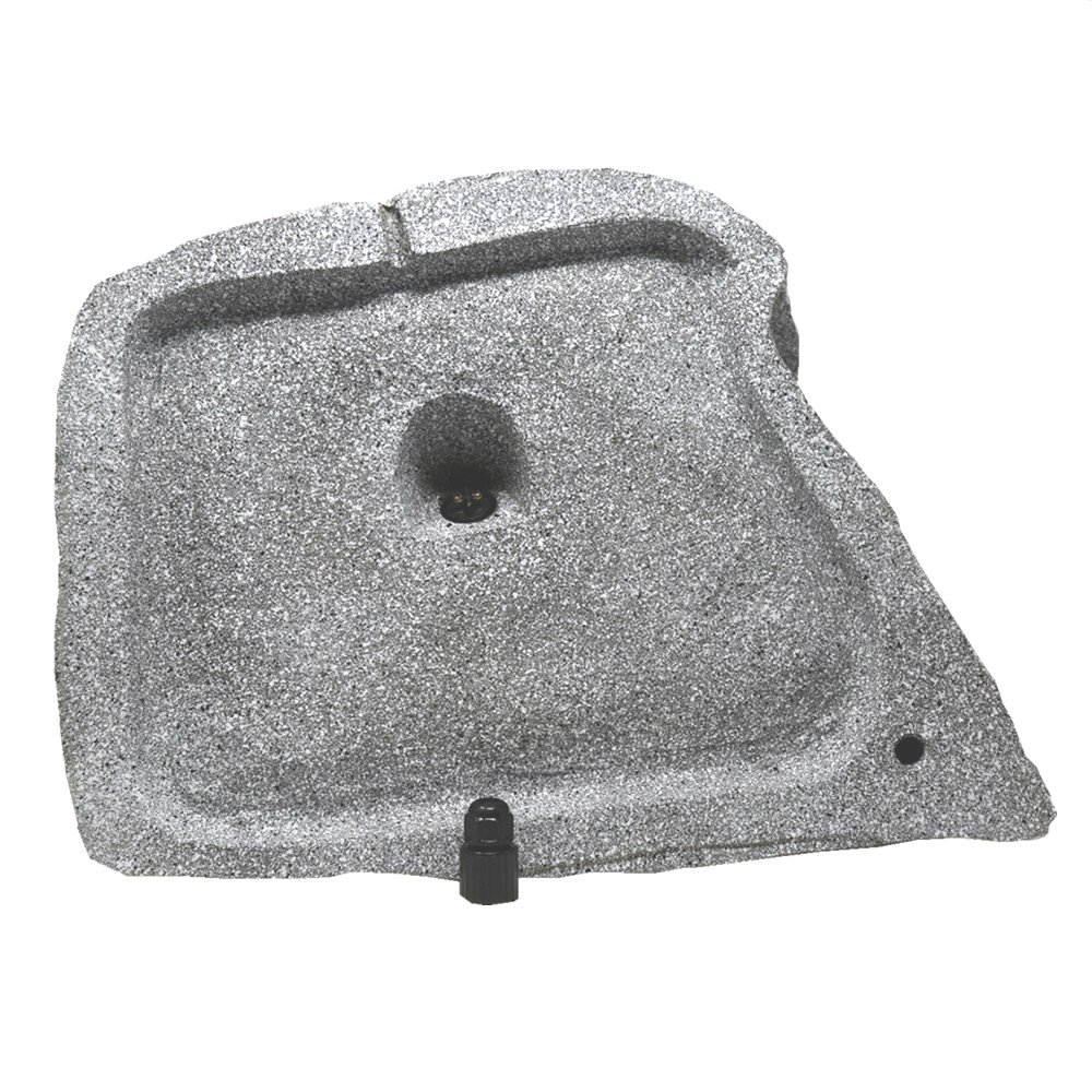 TIC TFS10-WG 8" Professional Outdoor Weather-Resistant Coaxial Rock Speaker (White Granite)