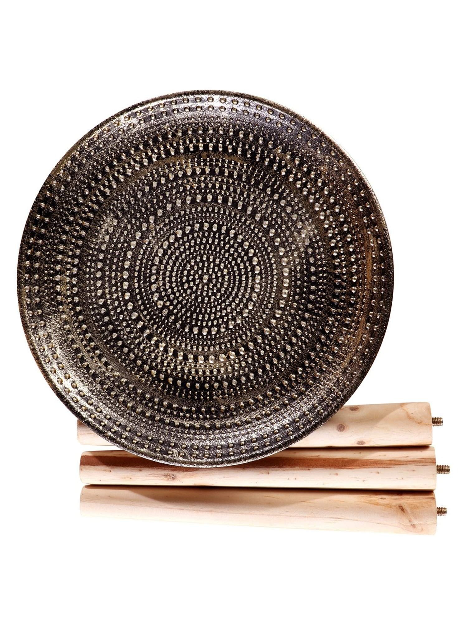 Artisans Rose Vote Hand-painted Multicolor Iron Ballot Box