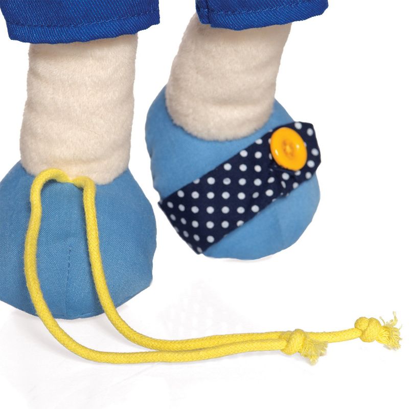 Manhattan Toy Dress Up Friends Henri Doll for Toddlers 15 Inch