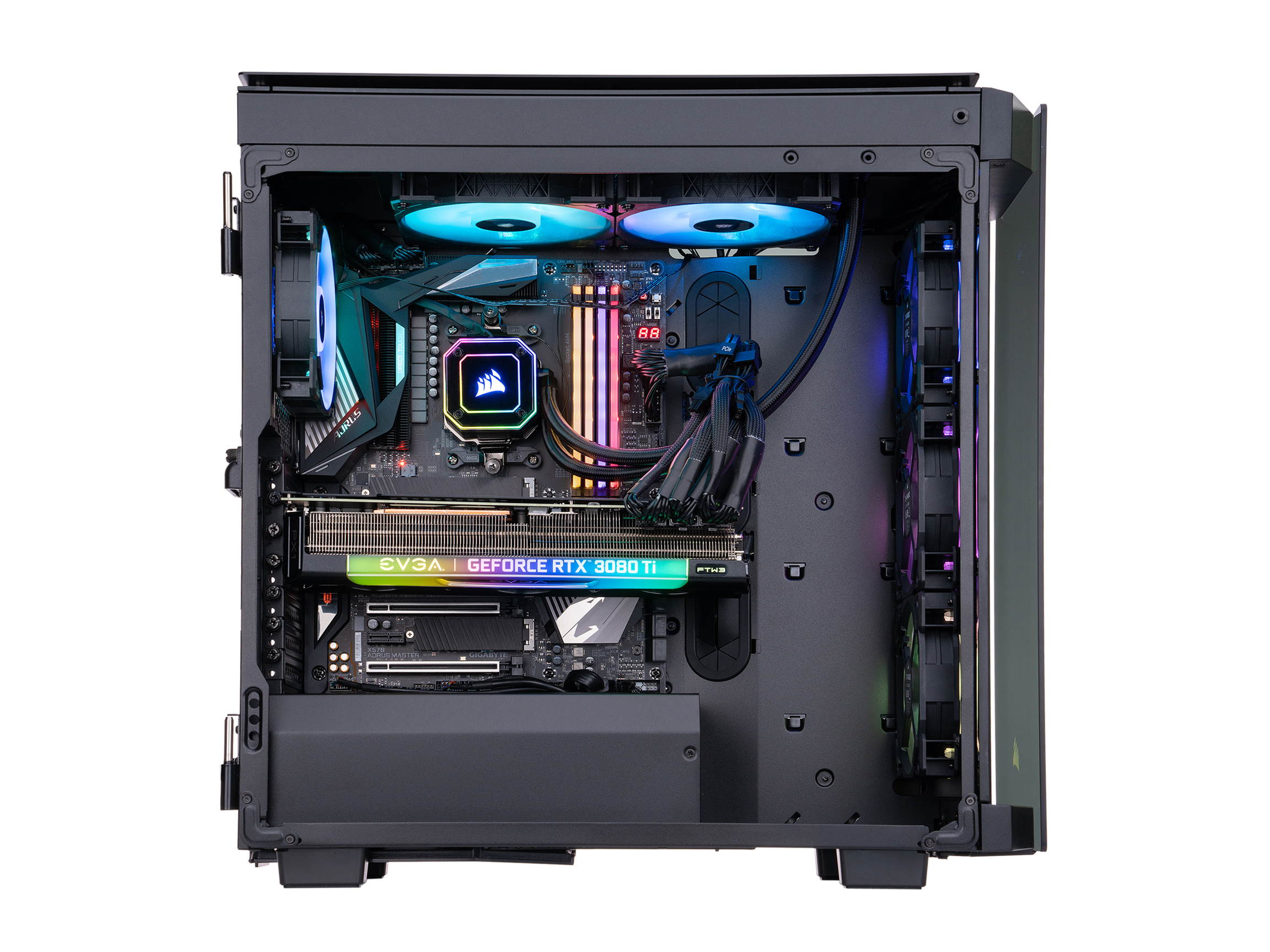 ABS Legend Gaming PC - AMD R9 5950X - EVGA GeForce RTX 3080 Ti FTW3 Ultra Gaming - G.Skill TridentZ RGB 32GB DDR4 3200MHz - 2TB M.2 NVMe SSD - 240MM RGB AIO - Windows 10 Pro 64-bit