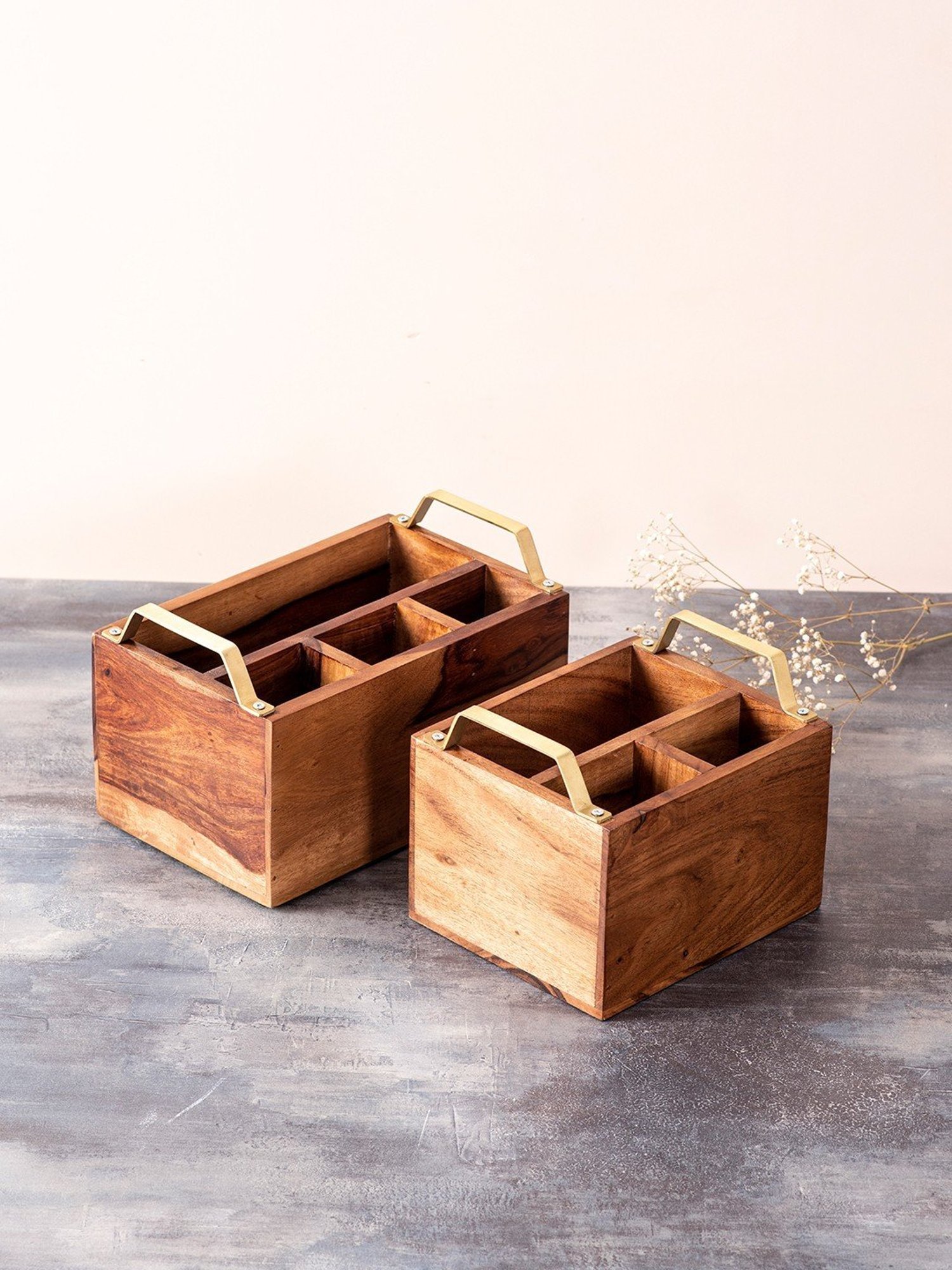 JOSEPH JOSEPH Grey Polypropylene 33 cm Rotating Kitchen Cupboard Store - Set of 1