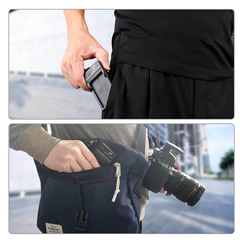 E12 Battery Charger  Charger Compatible with Canon EOS M100 M50 M10 M2 M Rebel SL1 100D PowerShot SX70 HS Kiss M Kiss X7 More