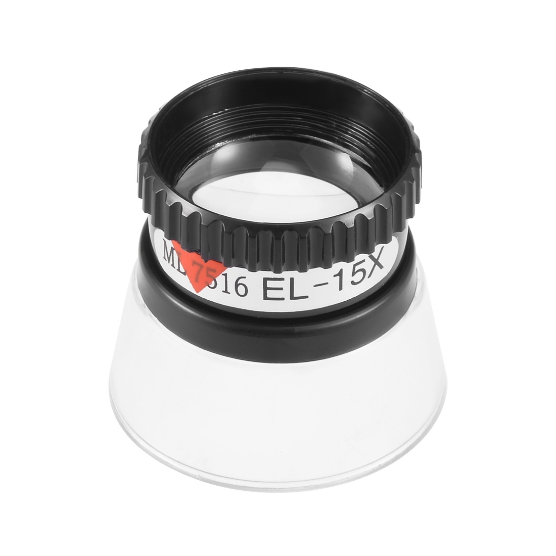 Magnifying Glass, 22mm 15X Handheld Magnifying Glass Lens Magnifier Black