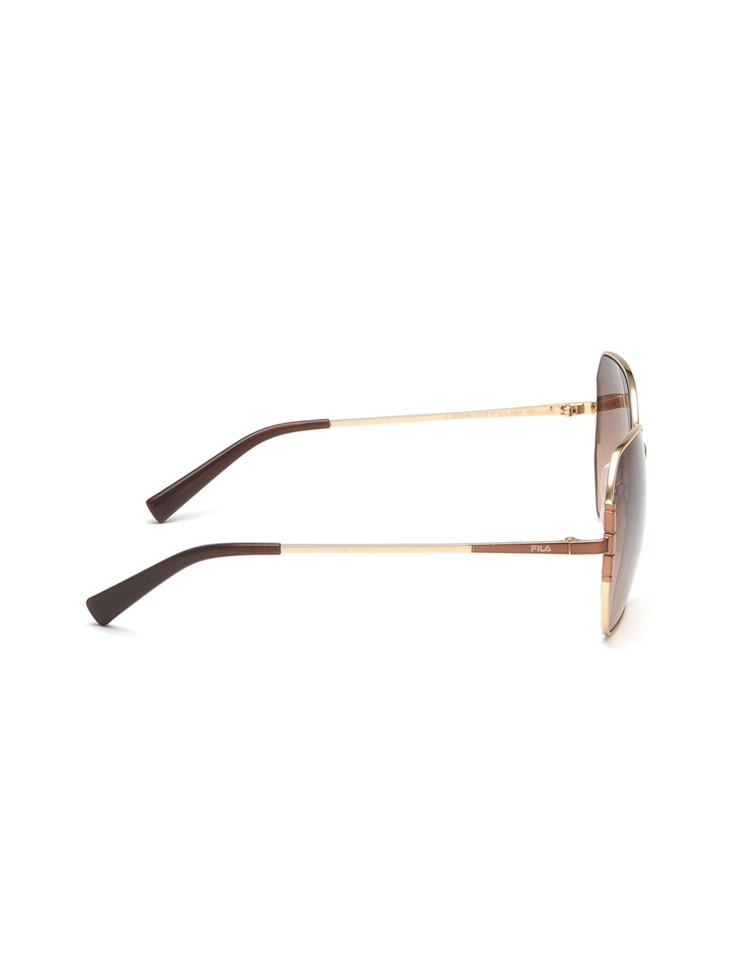 Fila Brown Square Sunglasses for Women