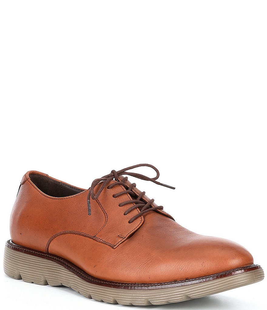 Flag LTD. Men's Shelby Leather Plain Toe Oxfords