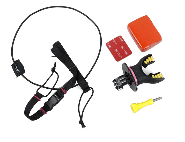 New Go pro Mouth Teeth Style Mount Surfing Diving Surf Dummy Bite for GoPro Hero 4 3 3+ 2 Gopro Hero 4 Session SJ4000 SJ5000