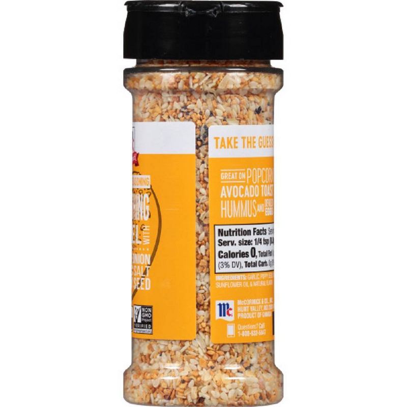 McCormick Gluten Free All Purpose Everything Bagel Seasoning - 4.8oz