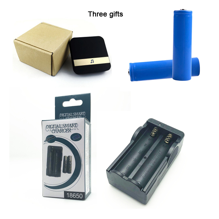 M2 Wireless Visual Smart Doorbell Alarm WiFi Mobile Phone Remote Monitoring Kits With Rechargeable Battery And Battery Charger