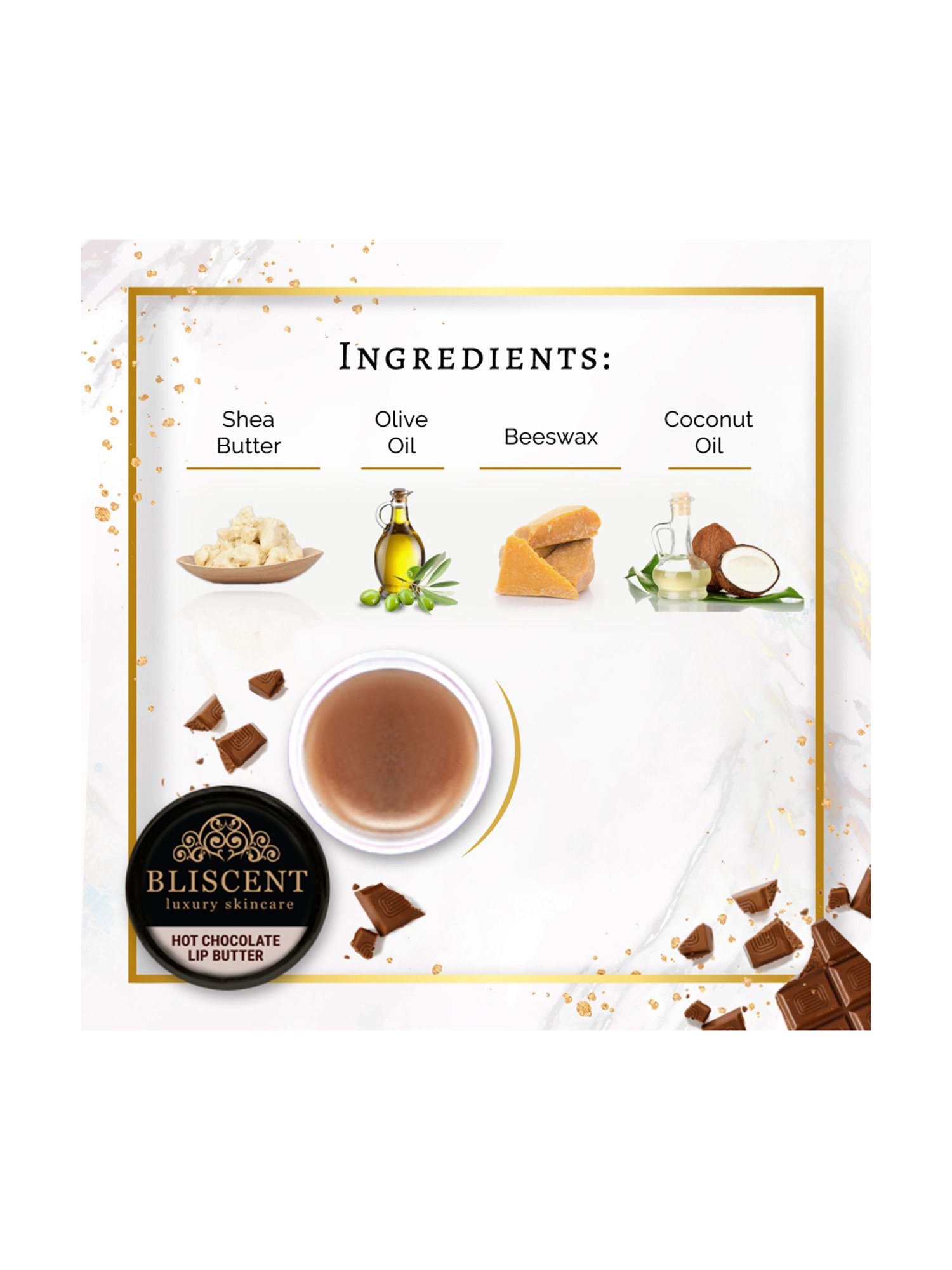 Earthraga Spiced Chai Organic Lip Balm - 4 gm