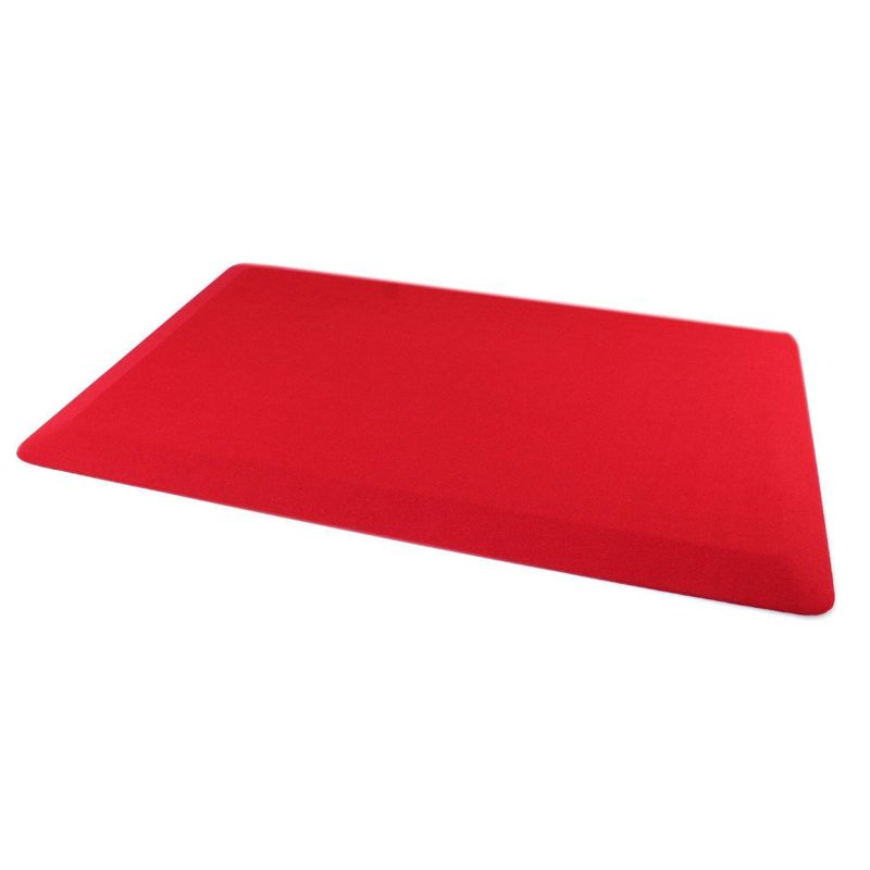 20"x32" Standing Comfort Mat Rectangular Bright Red - Floortex