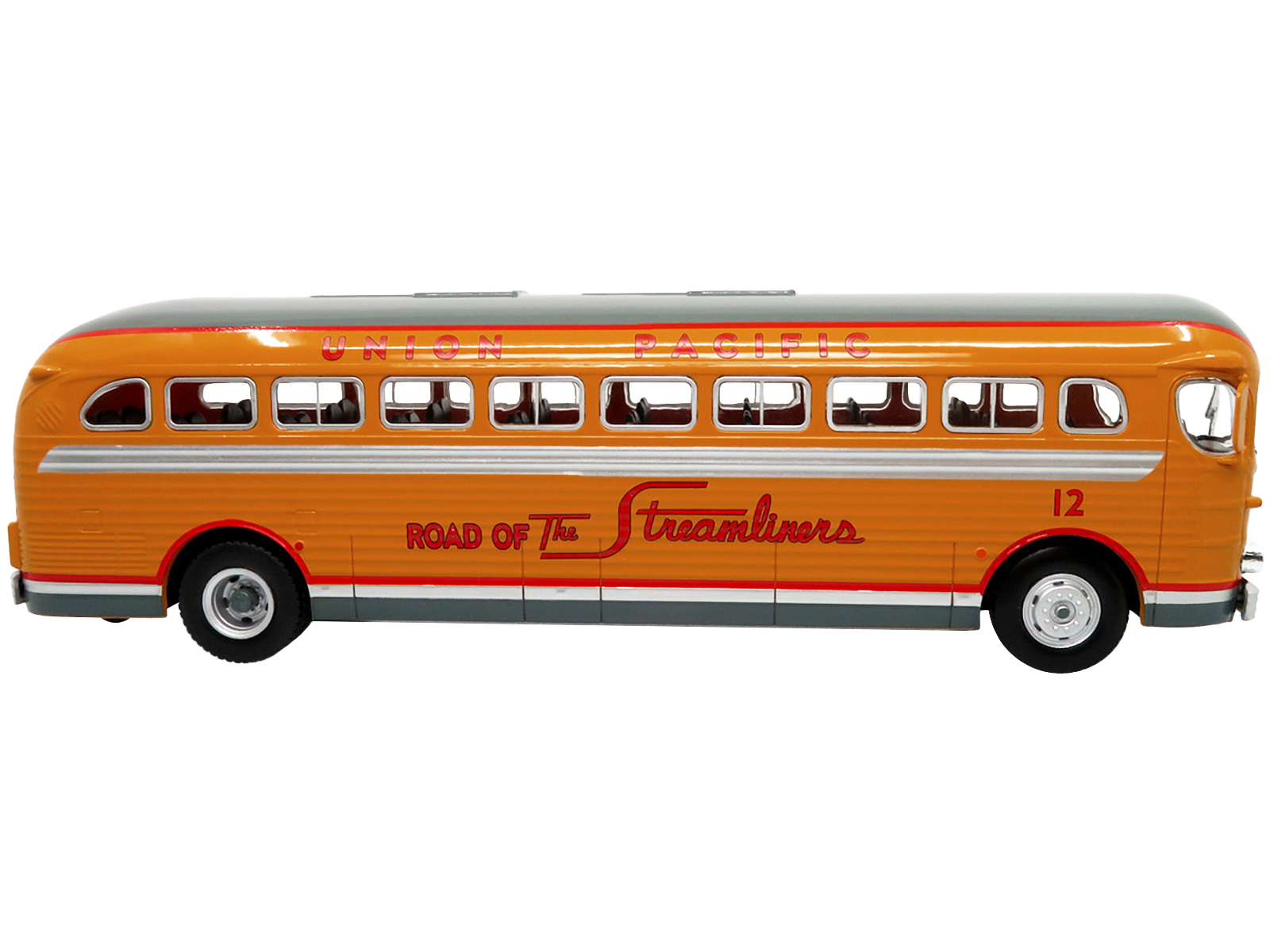 MCI Classic City Bus Plain White "Vintage Bus & Motorcoach Collection" 1/87 Diecast Model by Iconic Replicas