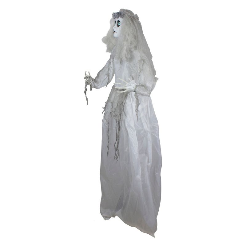 Northlight 6' Lighted and Animated Ghost Bride Halloween Decoration
