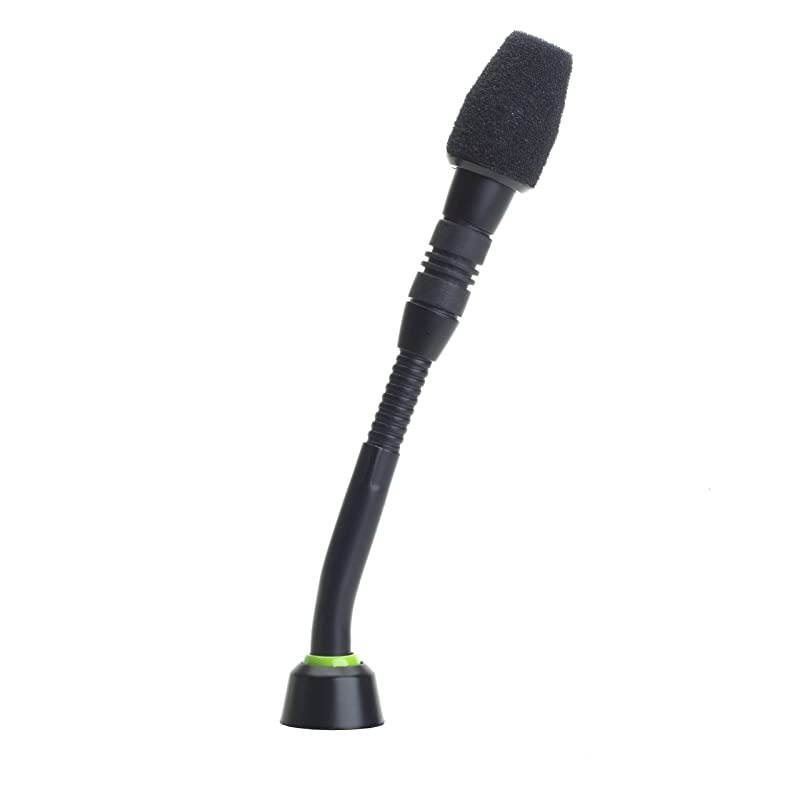 MX405LP/S Supercardioid Condenser Microphone, 5" Gooseneck with Bi-color Status Indicator, Less Preamp