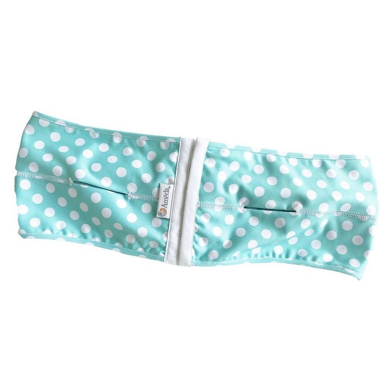 Ameda Pumpease Hands-Free Pumping Bra - Aqua Dot M