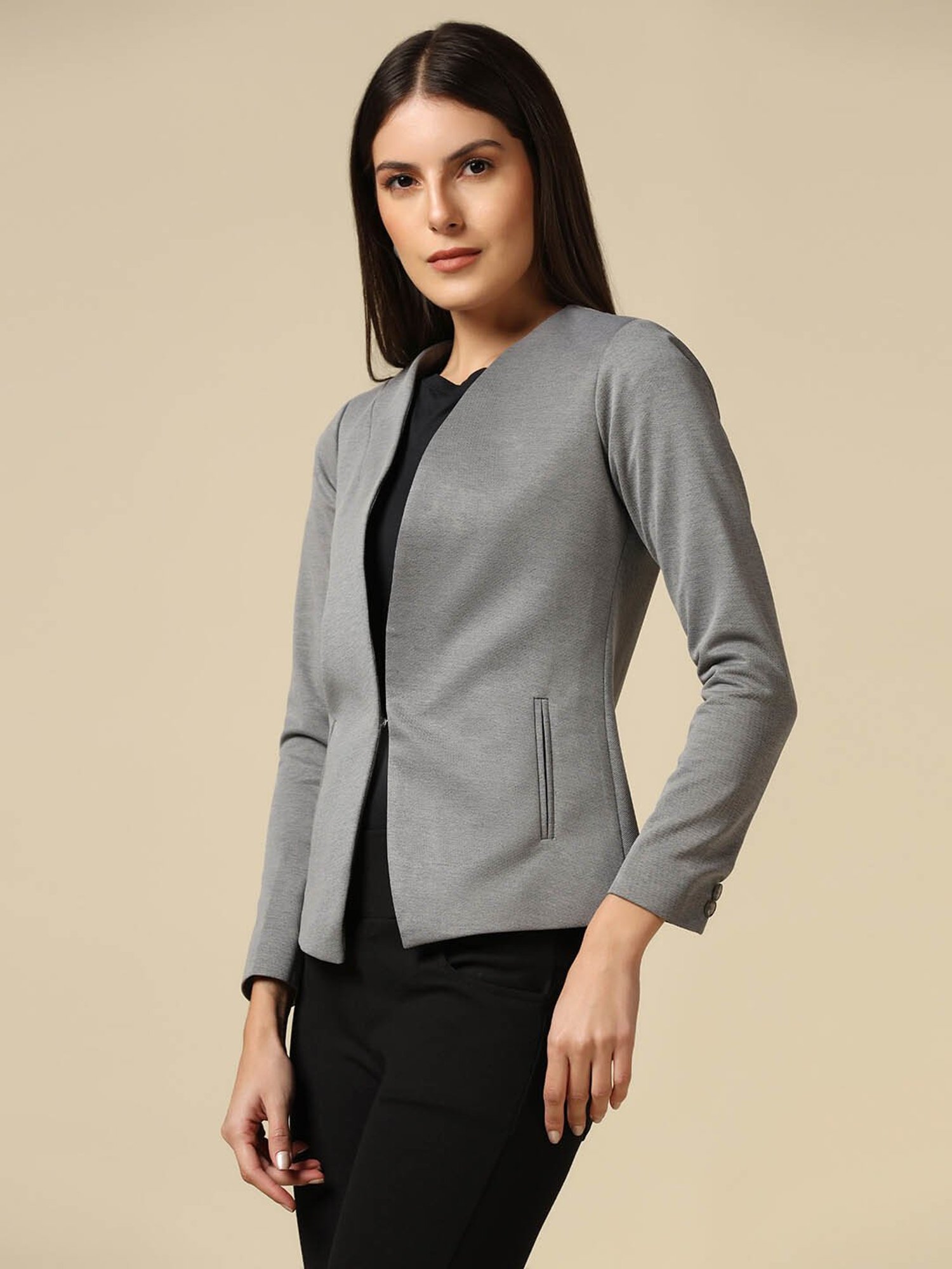 TAHVO Grey Blazer