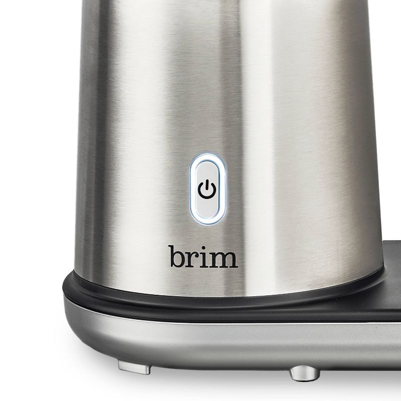 Brim 8-Cup Pour-Over Coffee Maker - Silver