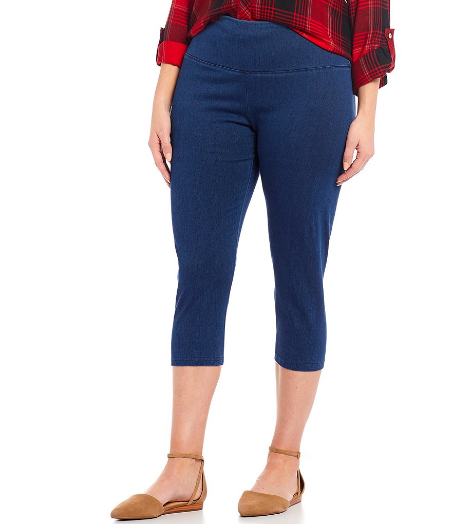 Intro Plus Size Teri Love The Fit Capri Leggings