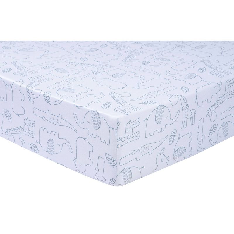 Trend Lab Crib Bedding Set - Simply Safari - 4pc