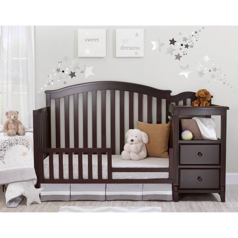 Sorelle Berkley Crib & Changer Standard Full-Sized Crib Espresso
