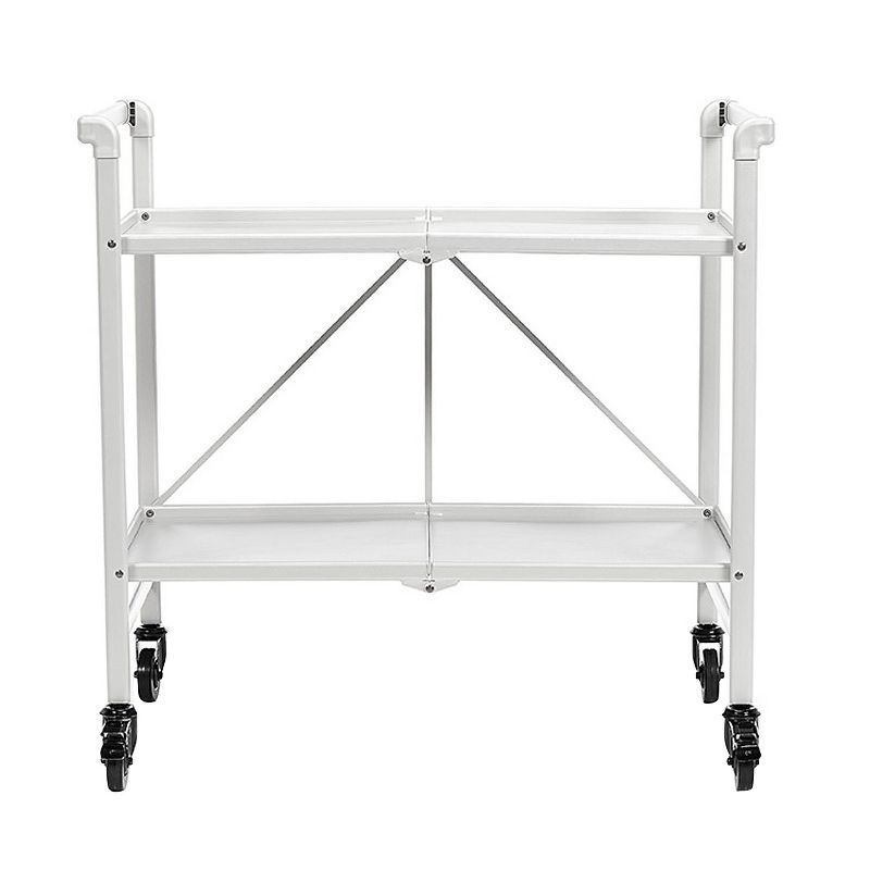 Cosco Indoor - Outdoor Folding Serving Cart - White