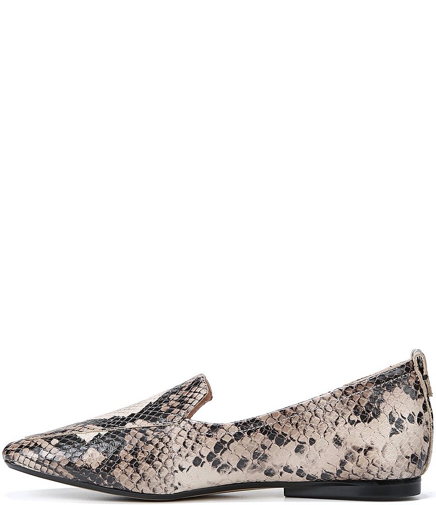 Trotters Harlow Lizard Patent Suede Leather Slip-Ons