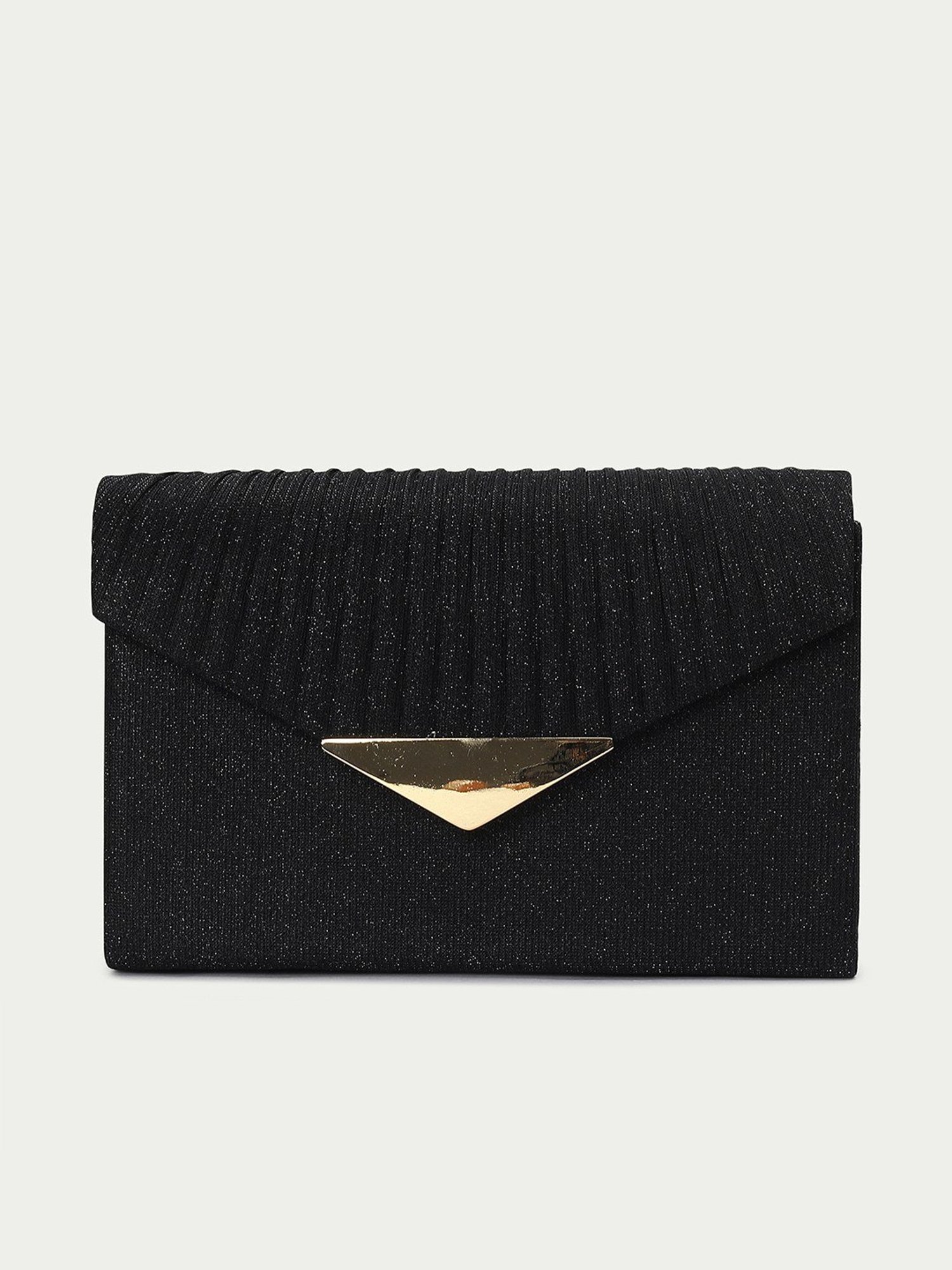 Estee & Lilly Turn Key Closure Clutch - Black