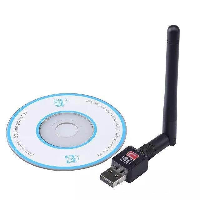 Mini USB Wifi Adapter 150Mbps 2DB Antenna PC USB Wi-fi Receiver Wireless Network Card 802.11b/n/g High Speed USB Lan Ethernet