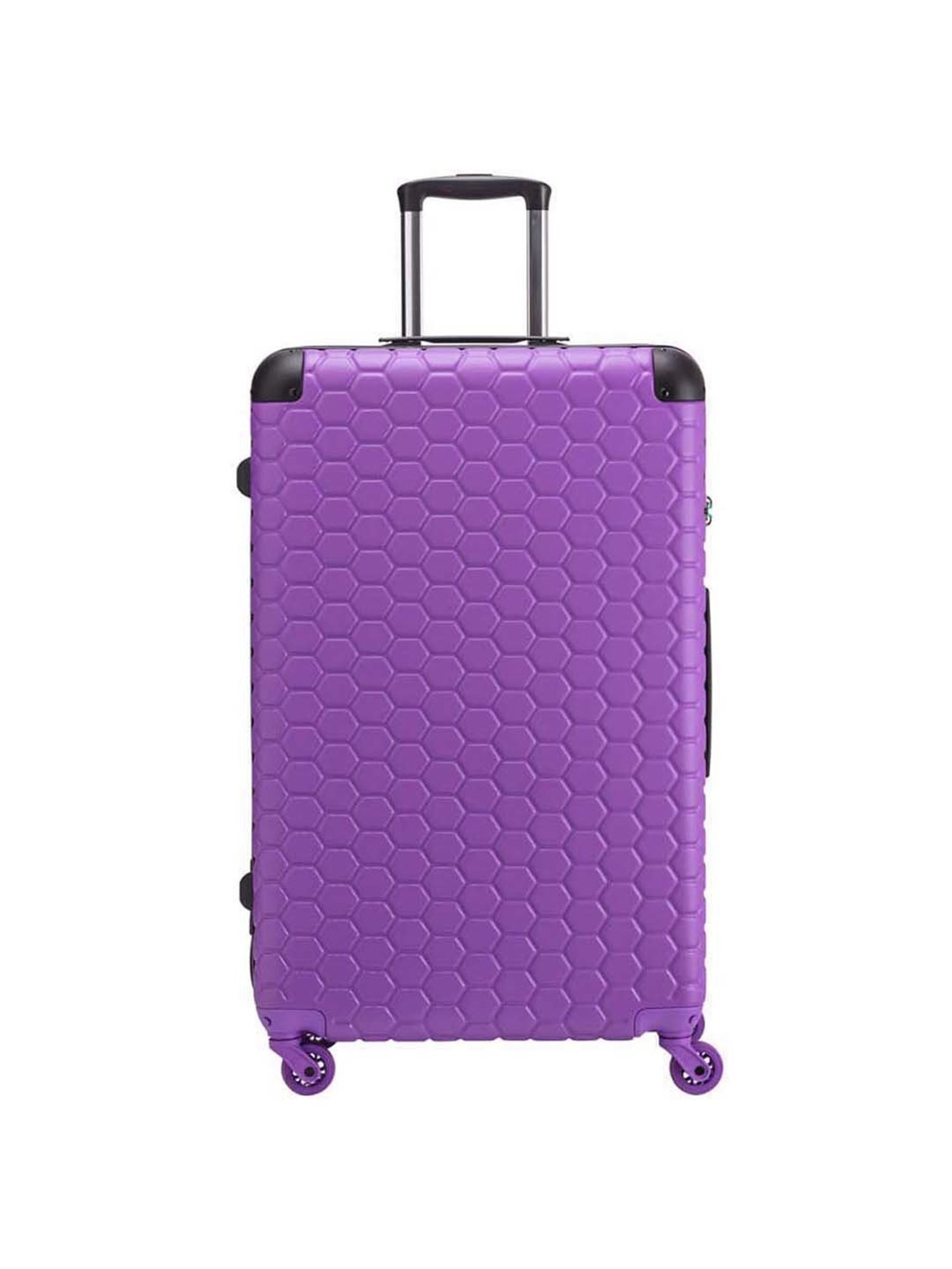 CARPISA 4 Wheel Violet Large Hard Cabin Trolley - 47 cm