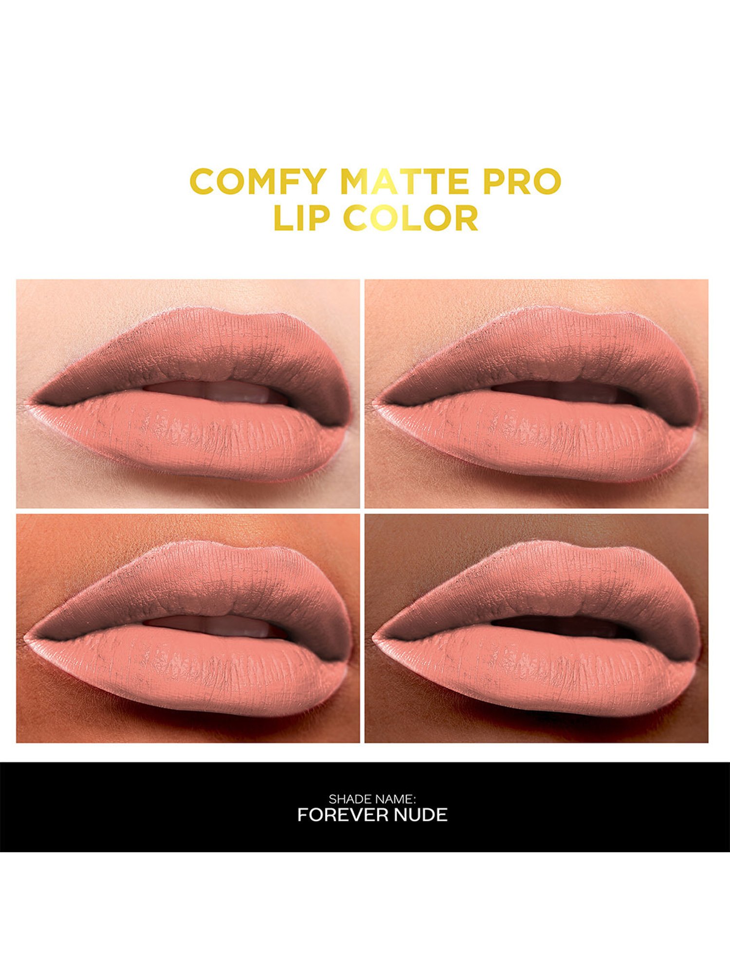 Faces Canada Comfy Matte Pro Lip Color Forever Nude 09 - 5.5 ml