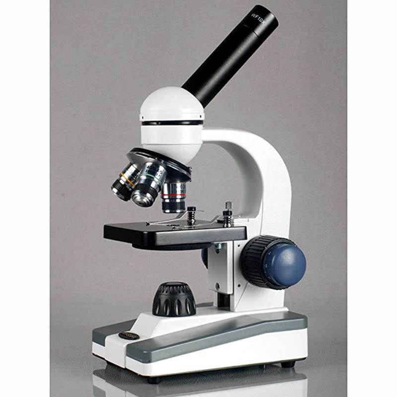M150CSP14WM 40X1000X Portable Student Microscope with Slide Preparation Kit and Book