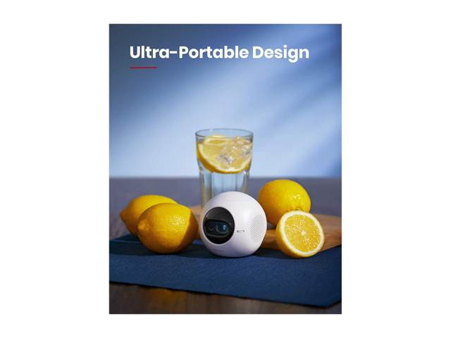 Anker Nebula Astro Portable Projector, Kids Pocket Cinema, Mini Projector, 100 ANSI Lumens, Android 7.1, 2.5-Hour Battery Life