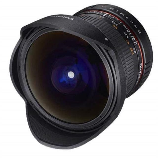 Samyang 12mm F2.8 Full Frame Fisheye, Manual Focus Lens for Sony E Mount #SY12ME