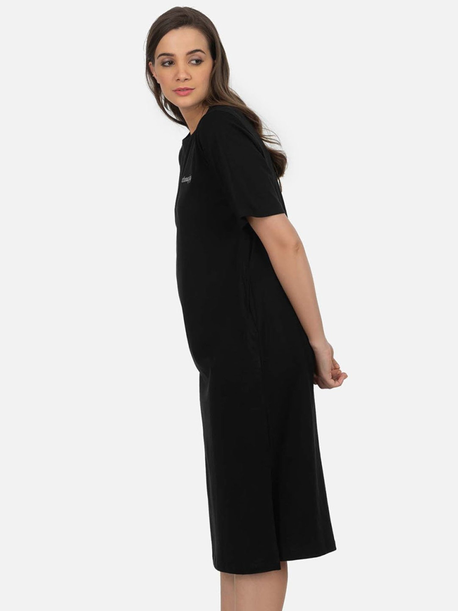 The Calm Collective Black Jesse Knit Dress