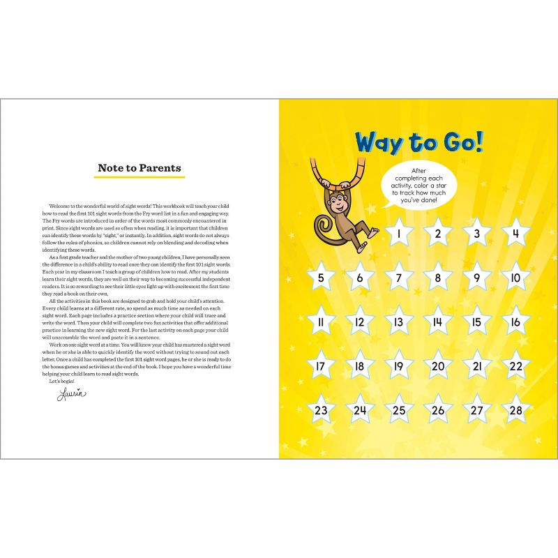 My Sight Words Workbook - (My Workbooks) by Lautin Brainard (Paperback)