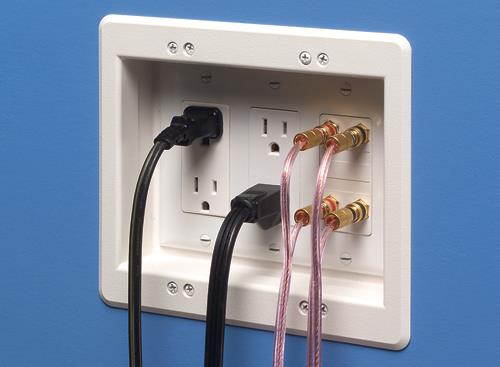 Arlington Industries - DVFR3W - Recessed 3 Gang InBox For New Retrofit Contruction