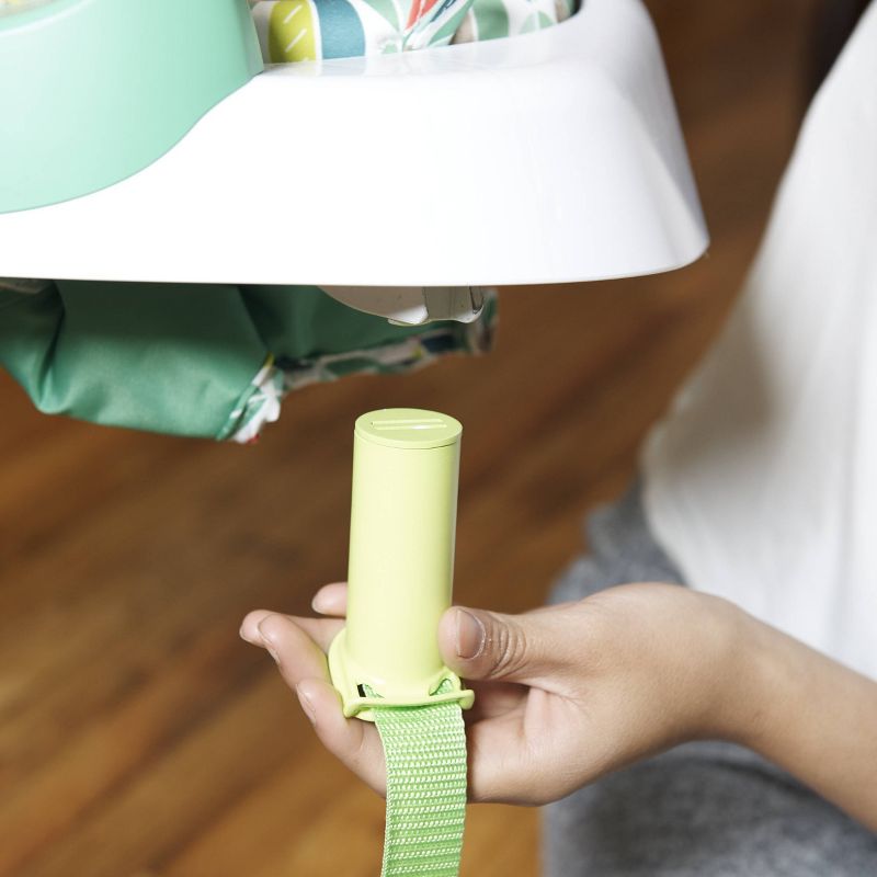 Evenflo Exersaucer Tiny Tropics 2-in-1 Baby Seat + Doorway Jumper