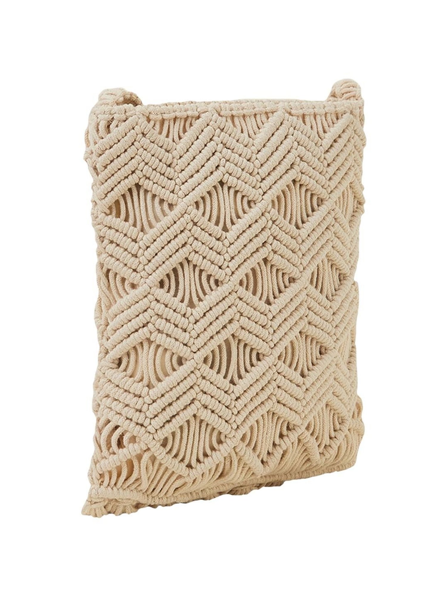 Accessorize London Cream Fabric Pouch